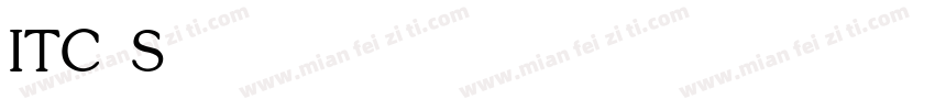 ITC Souvenir light字体转换